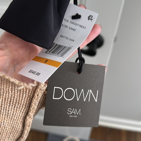 SAM. Dani Faux Shearling-Trimmed Puffer Jacket ❄️ - Picture 5 of 7